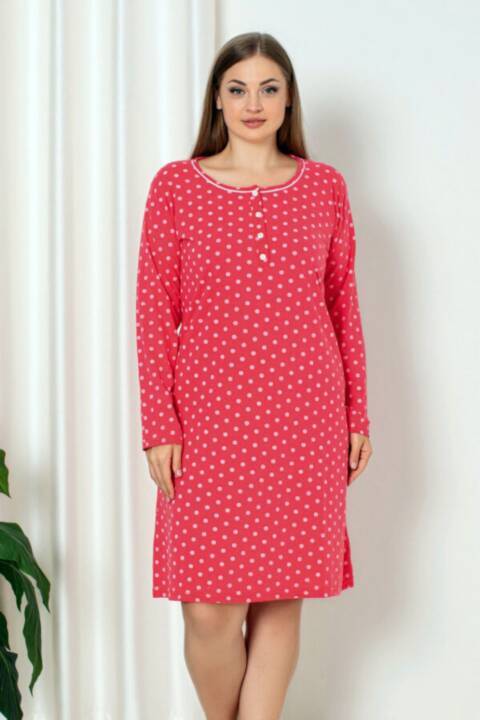 Koszula Nocna Damskie 4016 1 kolor XL-4XL (Towar Tureckie) 1