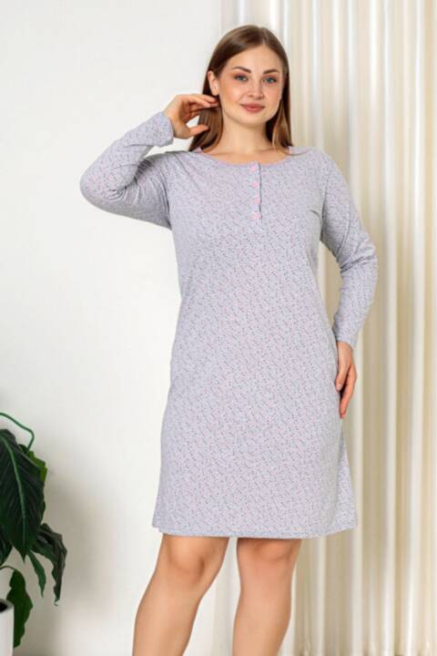 Koszula Nocna Damskie 4013 1 kolor XL-4XL (Towar Tureckie) 1