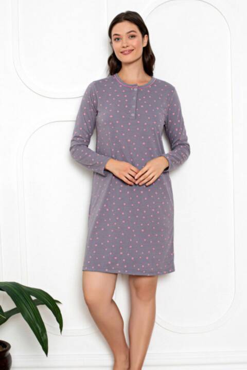 Koszula Nocna Damskie 13041 1 kolor M-2XL (Towar Tureckie) 1