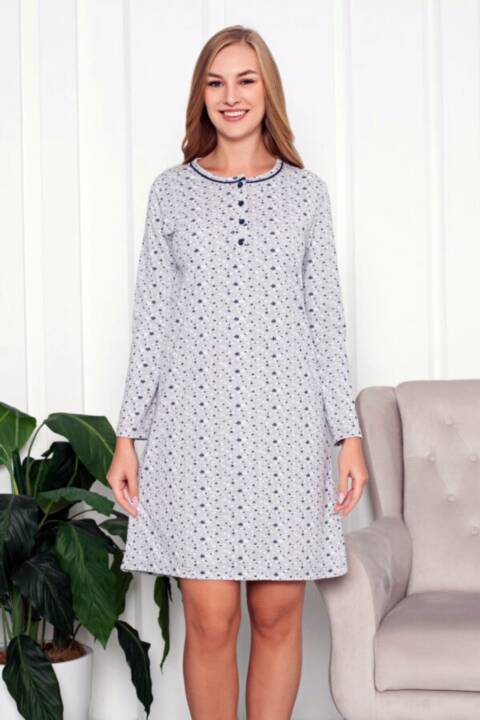 Koszula Nocna Damskie 3036 1 kolor M-2XL (Towar Tureckie) 1