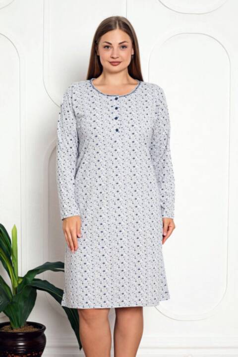 Koszula Nocna Damskie 4019 1 kolor XL-4XL (Towar Tureckie) 1