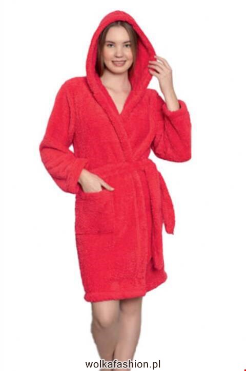 Szlafrok Damskie 3014 1 kolor S-XL (Towar Tureckie)