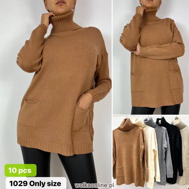 Sweter damskie 1029 Mix KOLOR  Standard