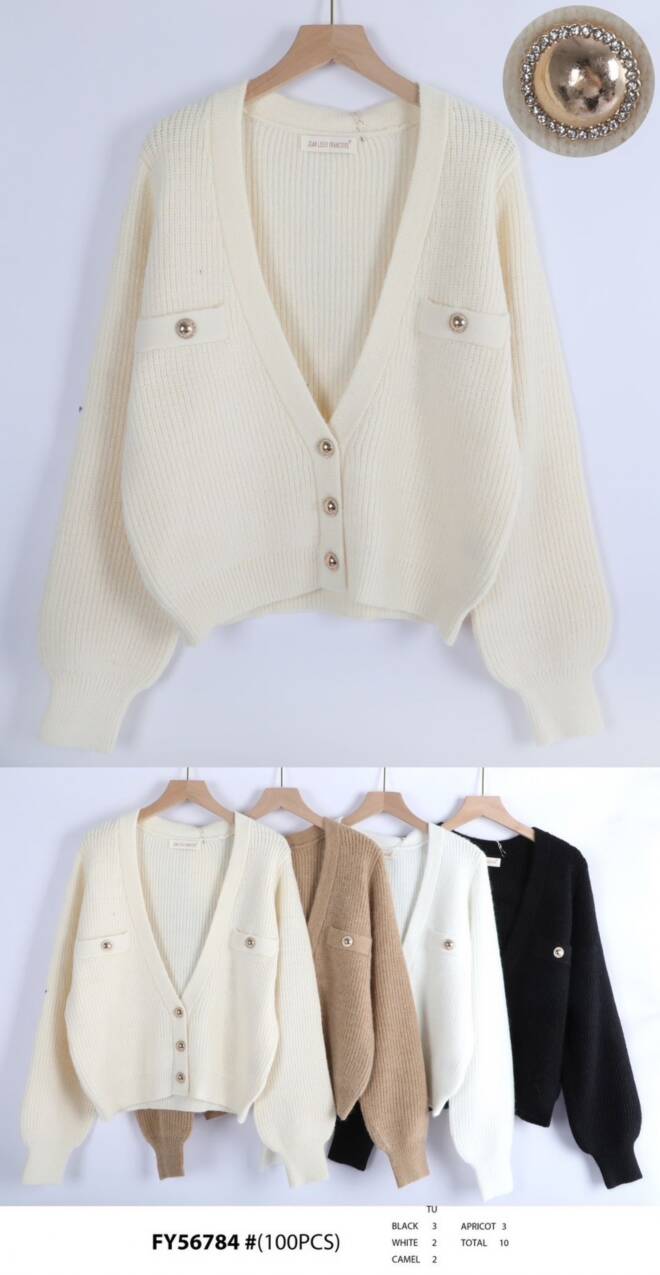 Sweter damskie FY56784 Mix KOLOR  Standard 1