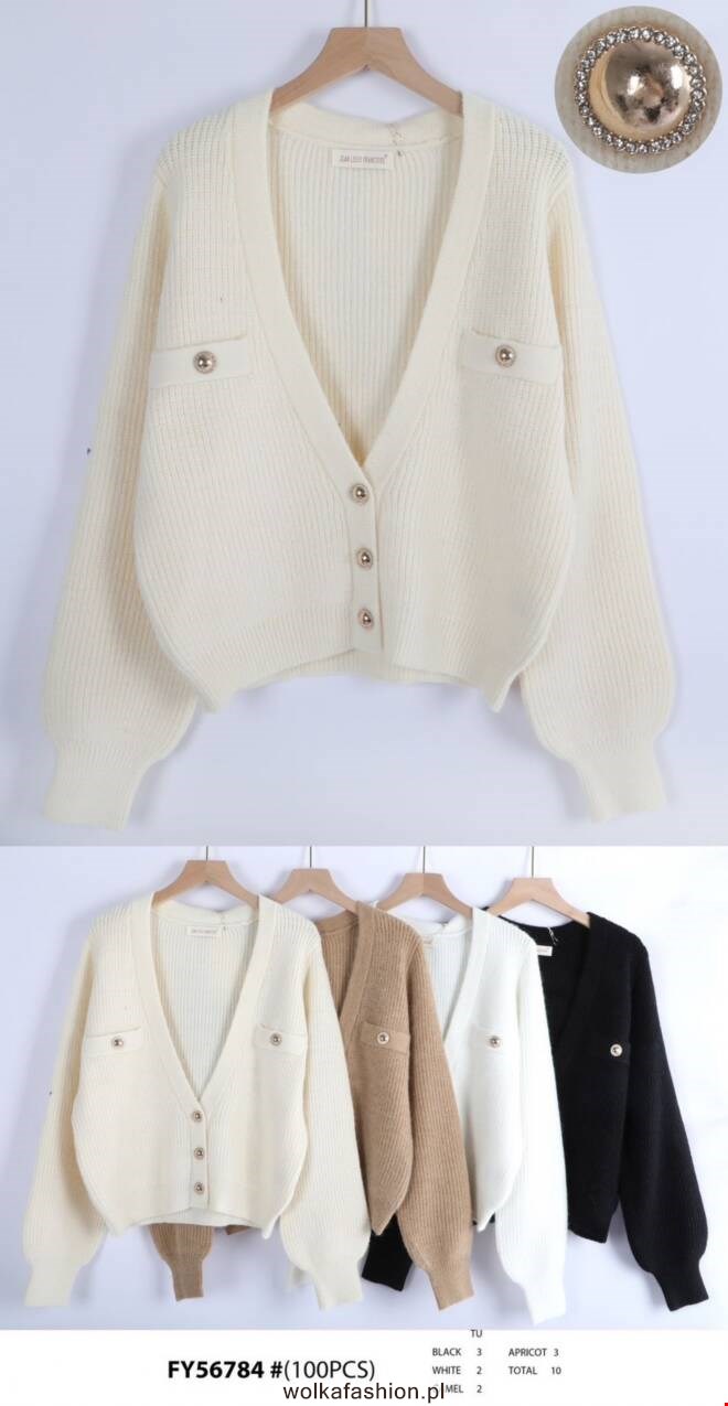 Sweter damskie FY56784 Mix KOLOR  Standard