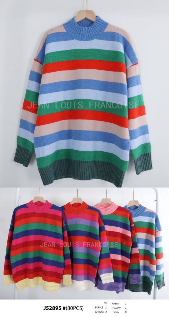 Sweter damskie J52895 Mix KOLOR  Standard 1