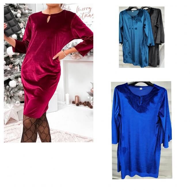 Sukienka damskie 0108 1 kolor  M-3XL (Towar Polskie)