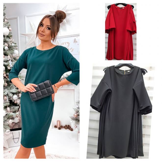 Sukienka damskie 0109 1 kolor  M-4XL (Towar Polskie) 1