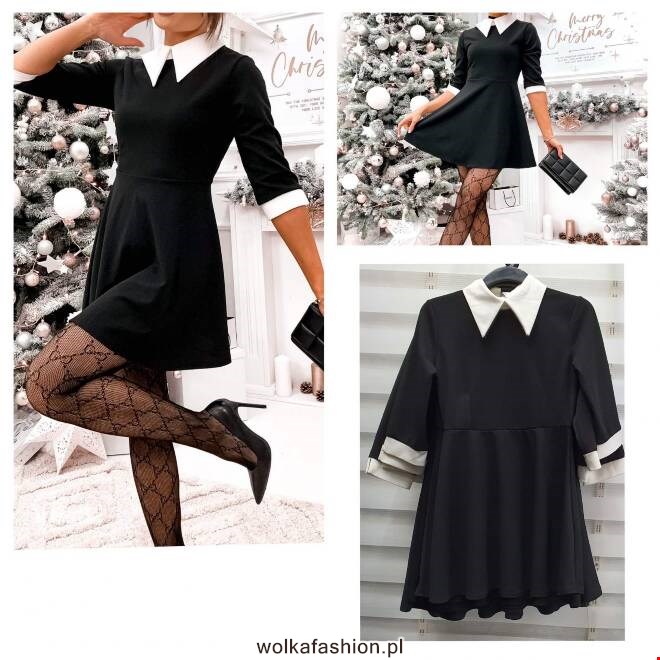 Sukienka damskie 0113 1 kolor  M-3XL (Towar Polskie)