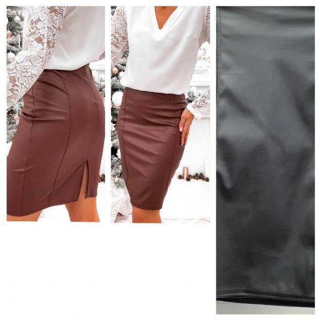 Spódnica damskie 0118 1 kolor  M-3XL (Towar Polskie)