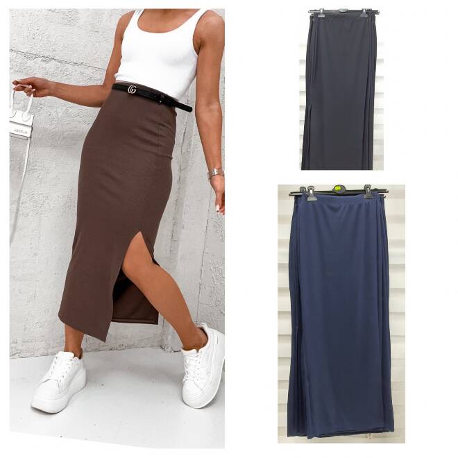 Spódnica damskie 0120 1 kolor  S-3XL (Towar Polskie)