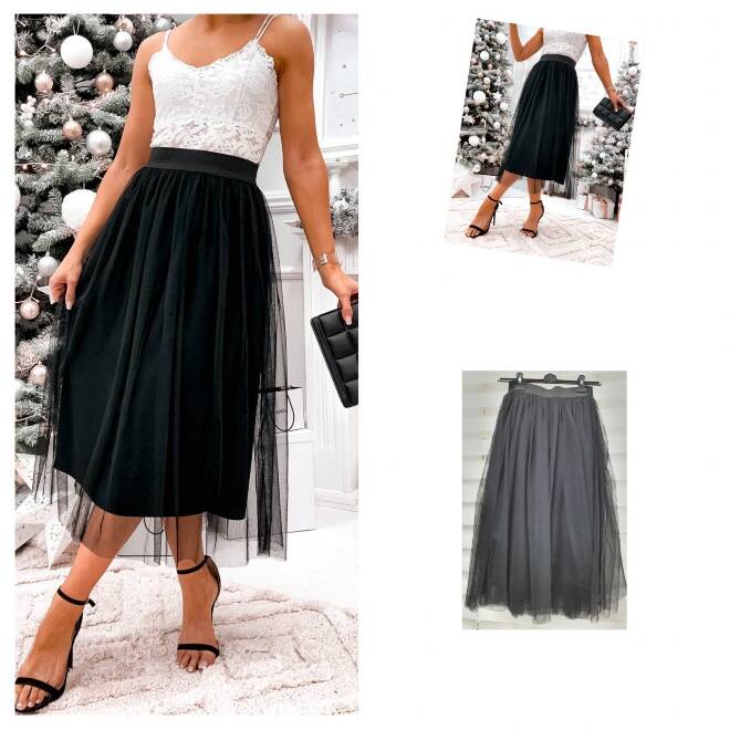 Spódnica damskie 0130 1 kolor  M-2XL (Towar Polskie) 1