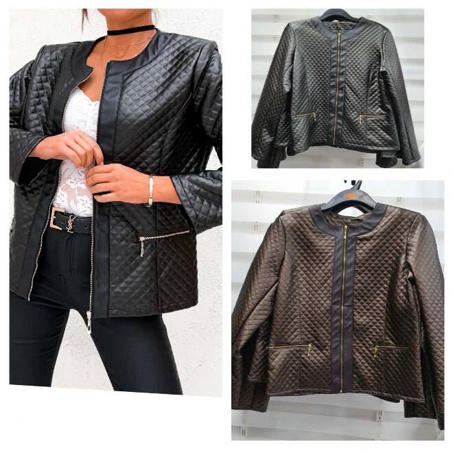 Kurtka damskie 0135 1 kolor  46-56 (Towar Polskie) 1