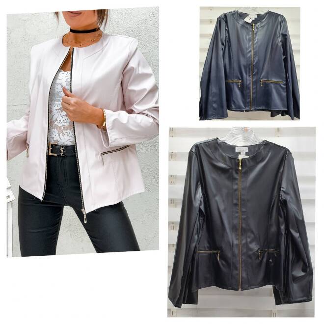 Kurtka damskie 0136 1 kolor  46-56 (Towar Polskie)