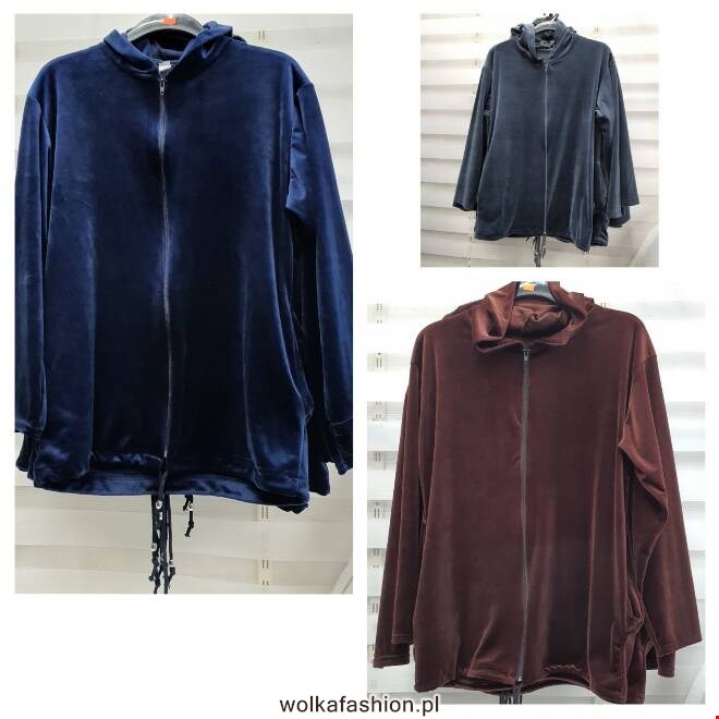 Bluza damskie 0141 1 kolor  M-3XL (Towar Polskie)