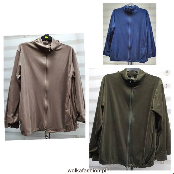 Bluza damskie 0143 1 kolor  M-3XL (Towar Polskie)