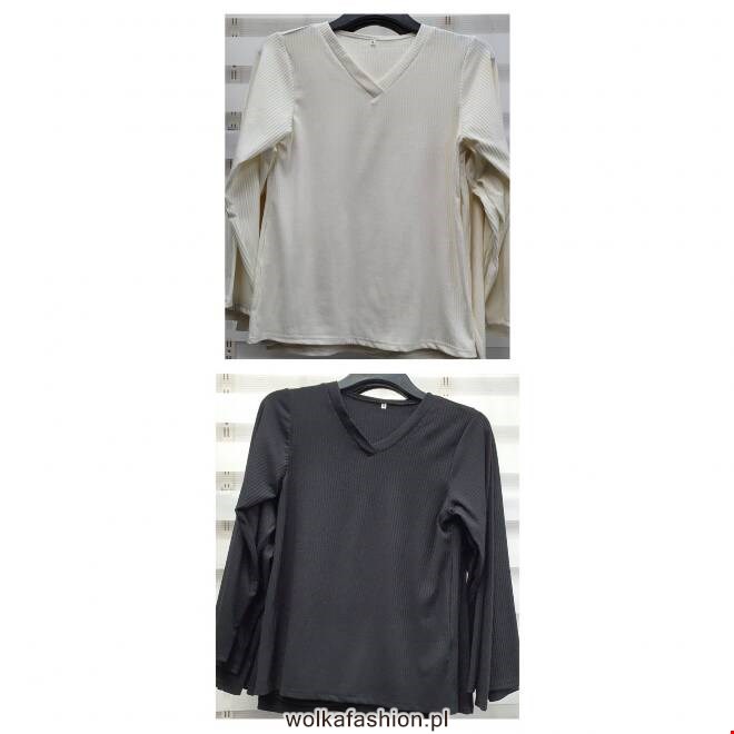 Bluzka damskie 0161 1 kolor  M-3XL (Towar Polskie)