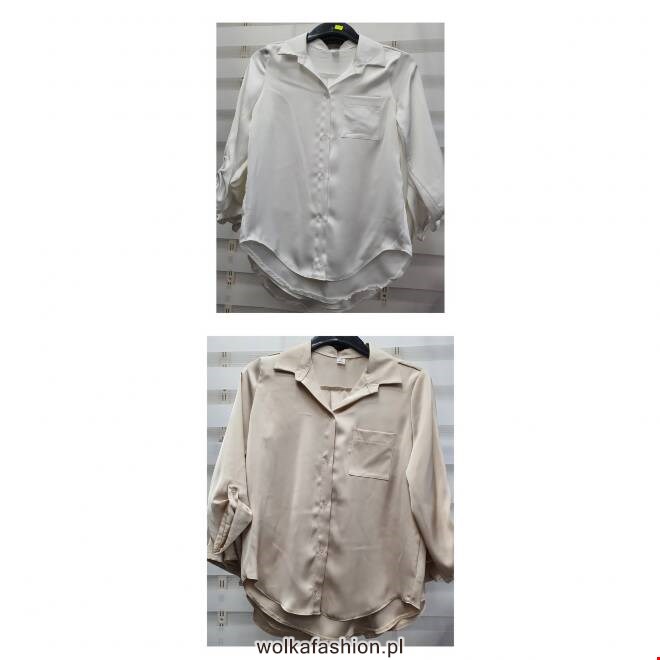 Bluzka damskie 0165 1 kolor  M-3XL (Towar Polskie)