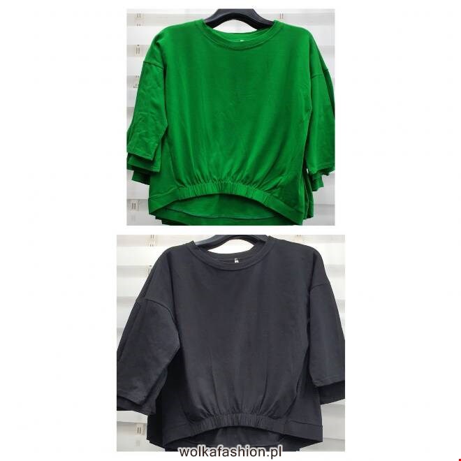 Bluzka damskie 0166 1 kolor  M-3XL (Towar Polskie)