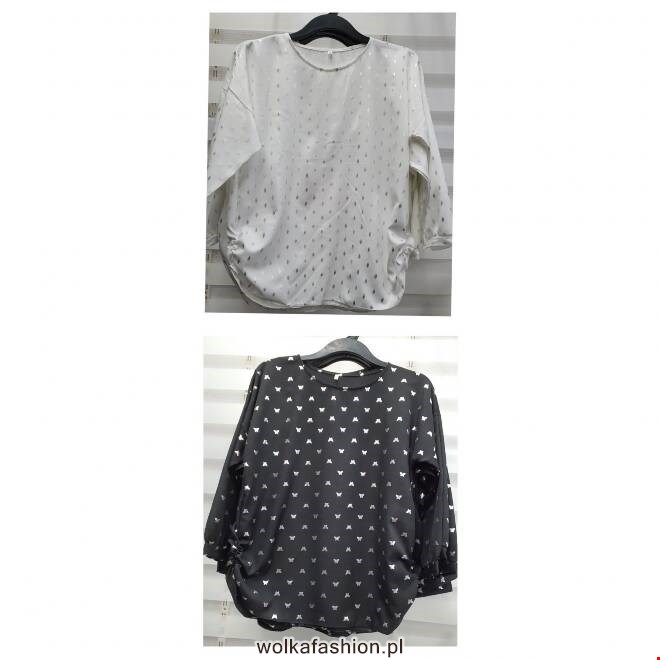 Bluzka damskie 0167 1 kolor  M-3XL (Towar Polskie)