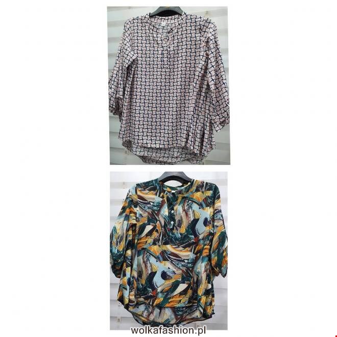 Bluzka damskie 0170 1 kolor  M-3XL (Towar Polskie)