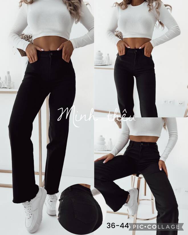 Jeansy damskie 0179 1 kolor  36-44