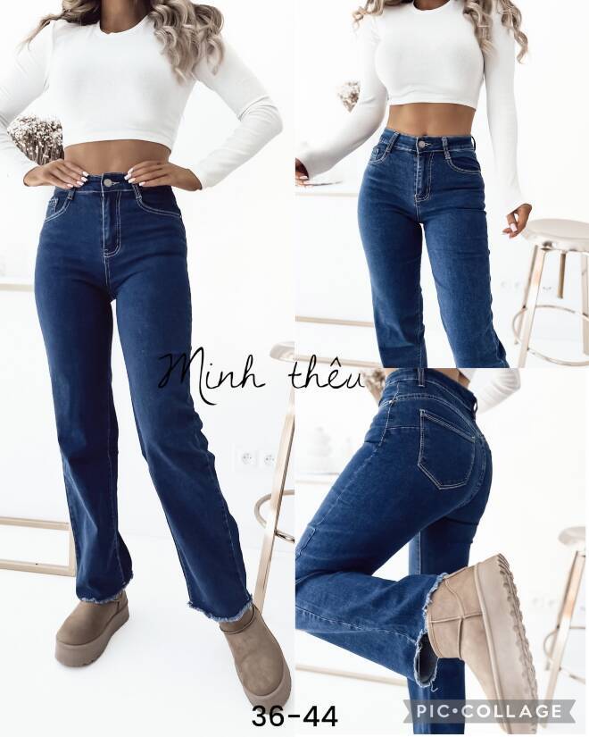 Jeansy damskie 0180 1 kolor  36-44 1