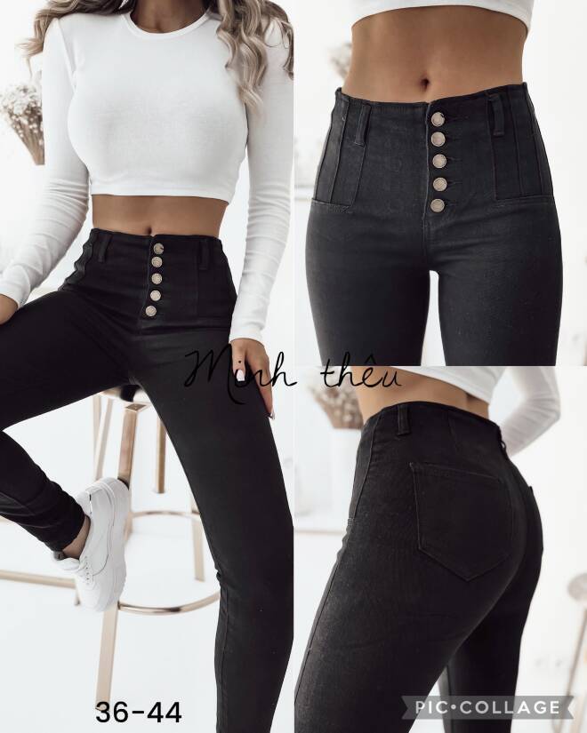 Jeansy damskie 0181 1 kolor  36-44