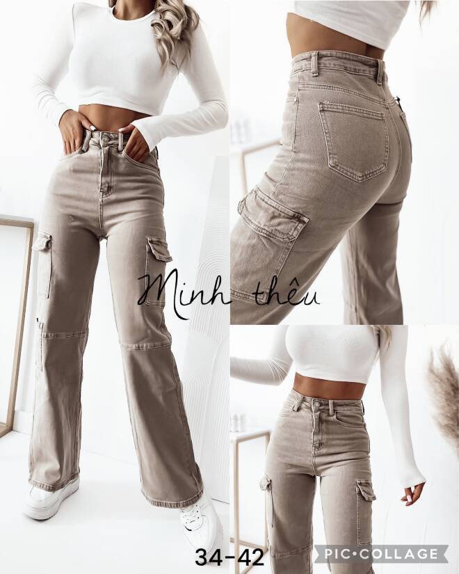 Jeansy damskie 0184 1 kolor  34-42 1