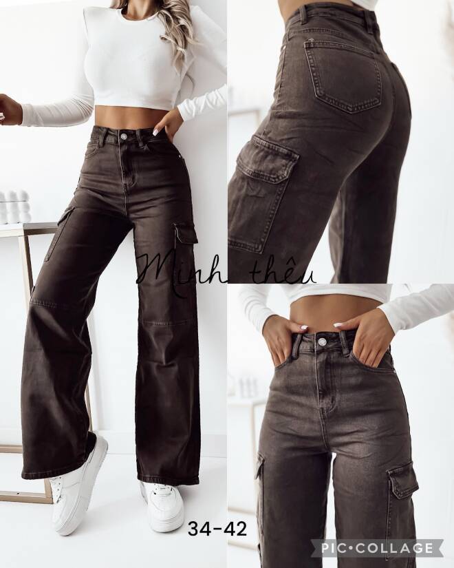 Jeansy damskie 0186 1 kolor  34-42 1