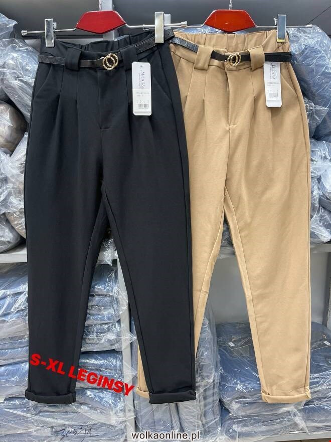 Spodnie damskie 0190 1 kolor  S-XL
