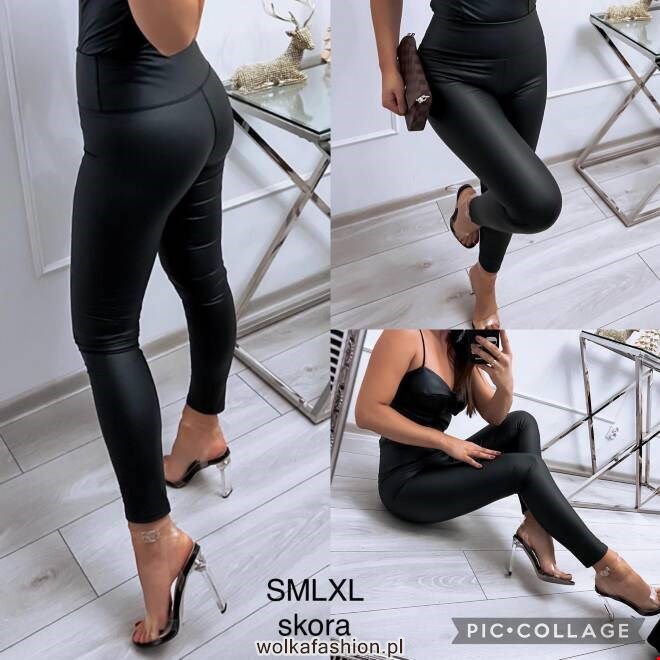 Spodnie damskie 0193 1 kolor  S-XL