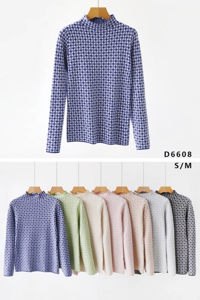 Sweter damskie D6608 Mix KOLOR  S/M-L/XL 1