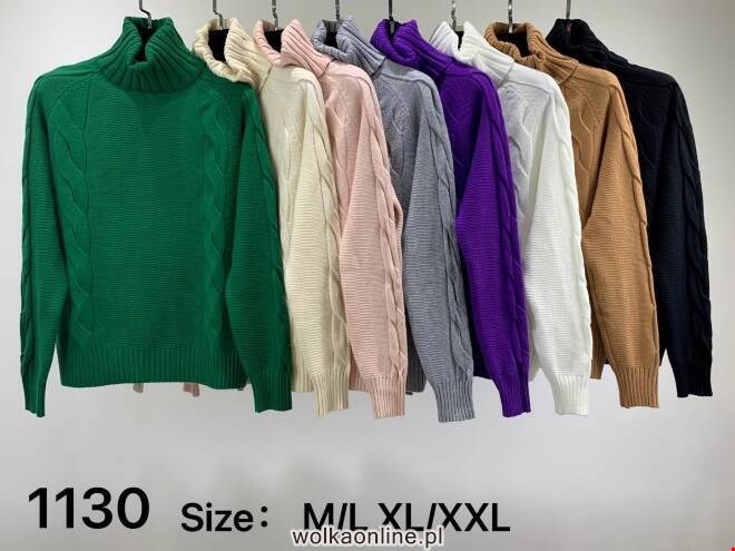 Sweter damskie 1130 Mix KOLOR  M-2XL