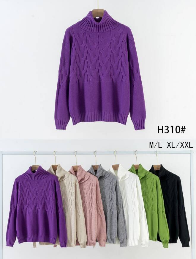Sweter damskie H310 Mix KOLOR  M-2XL 1