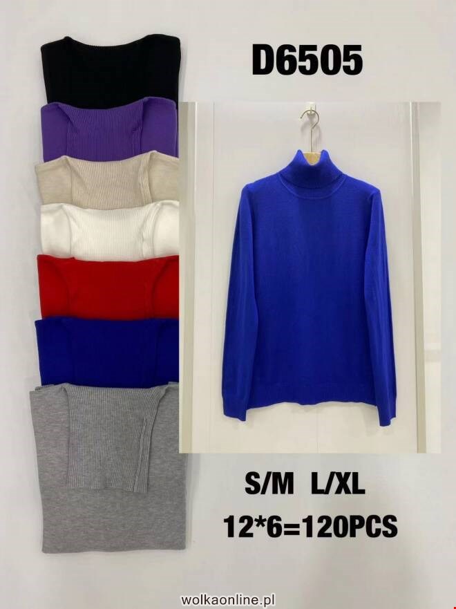 Sweter damskie D6505 Mix KOLOR  S/M-L/XL