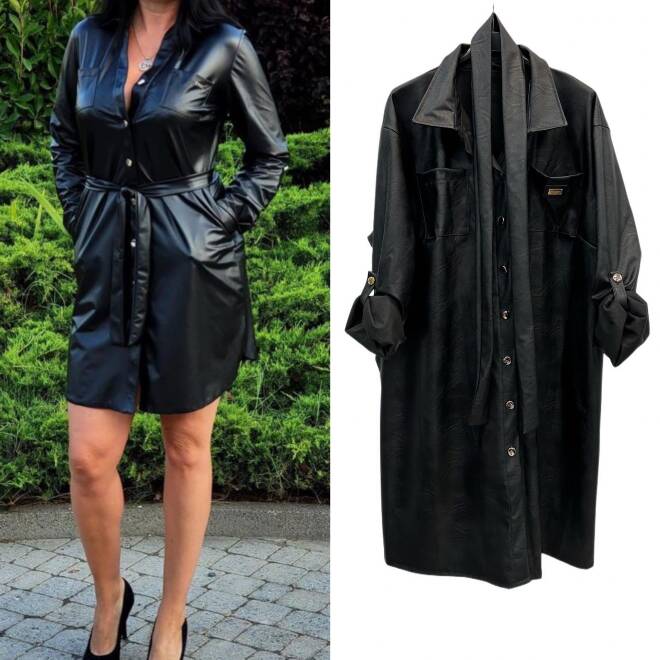 Sukienka damskie 0446 Mix KOLOR  Standard (Towar Włoskie) 1