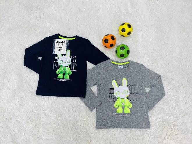 Bluzka chłopięce 0461 Mix KOLOR  3-8 1