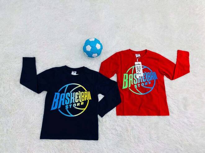 Bluzka chłopięce 0473 Mix KOLOR  4-12 1