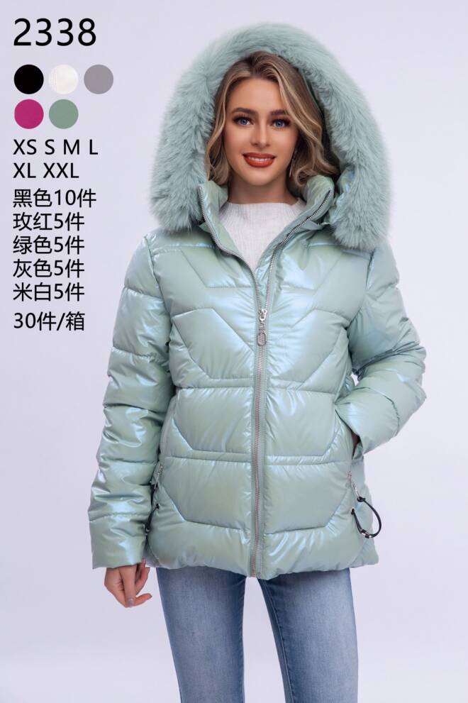 Kurtka damskie 2338 1 kolor  XS-2XL