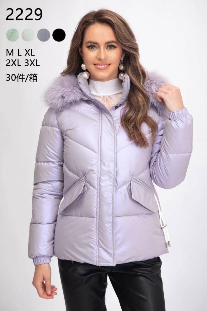 Kurtka damskie 2229 1 kolor  M-3XL