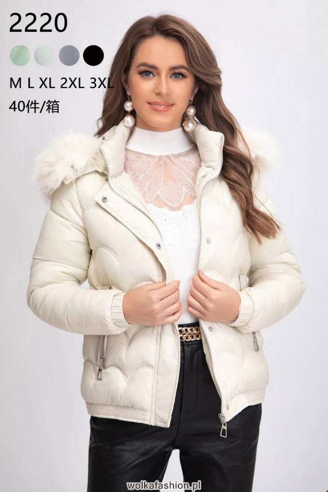 Kurtka damskie 2220 1 kolor  M-3XL