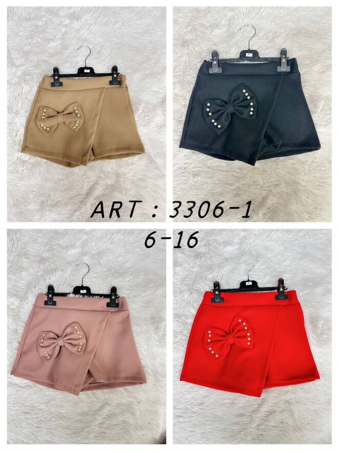 Spódnica dziewczęca 3306-1 1 kolor  6-16