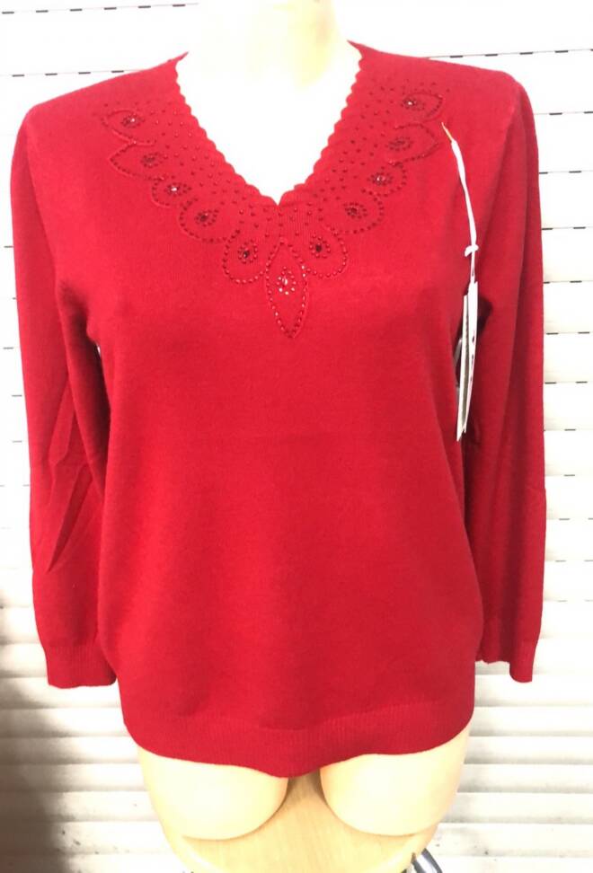 Sweter damskie 0579 Mix KOLOR  M-2XL