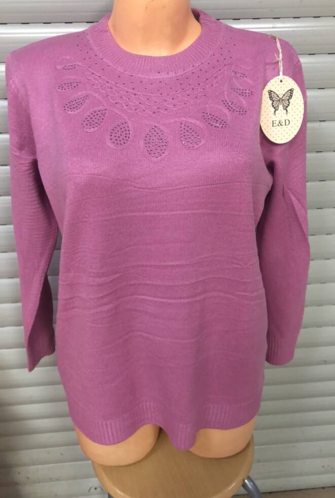 Sweter damskie 0580 Mix KOLOR  M-2XL 1