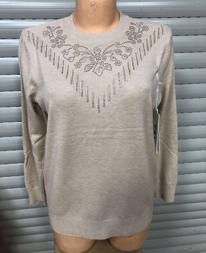 Sweter damskie 0581 Mix KOLOR  M-2XL 1