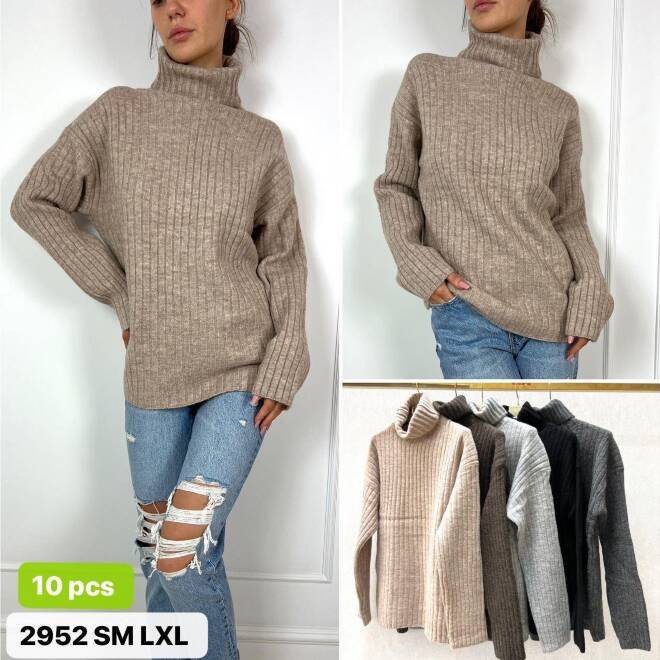 Sweter damskie 2952 Mix KOLOR  S/M-L/XL 1