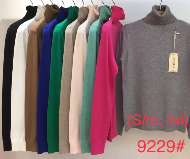 Sweter damskie 9229 Mix KOLOR  S/M-L/XL 1