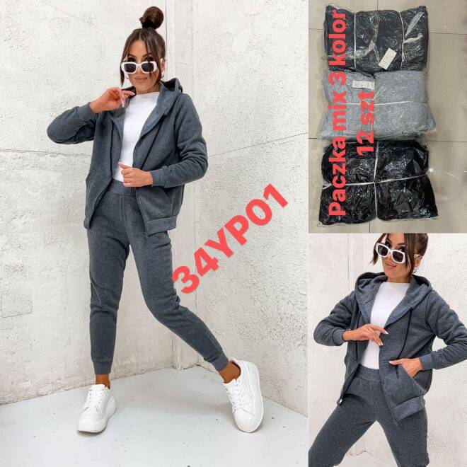 Komplet damskie YP01 Mix KOLOR  L-3XL 1