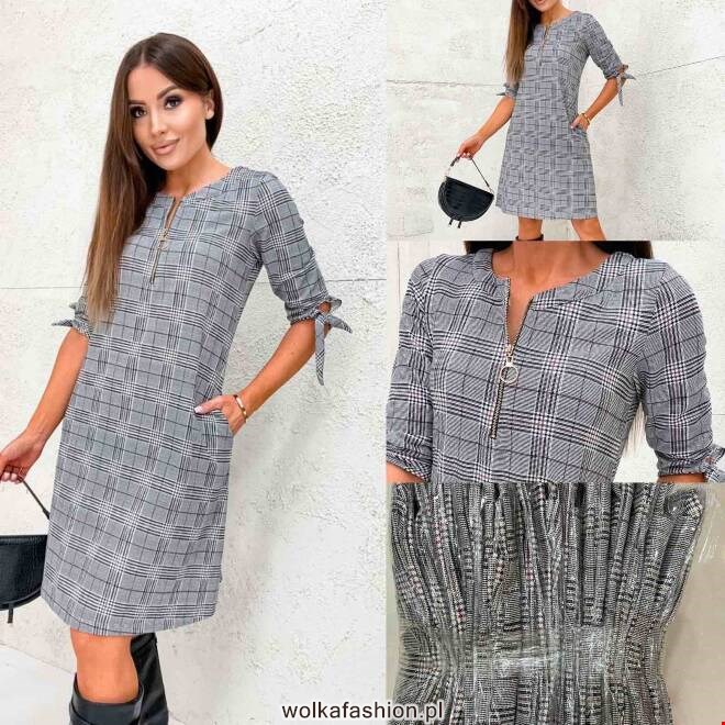 Sukienka damskie 0609 Mix KOLOR  M-3XL